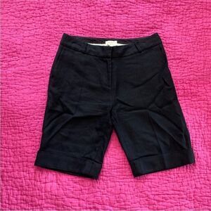 Kate Spade Classic Black Bermuda Women's Shorts, US2
